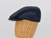 Tweed Cap With Velvet Bands