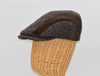 Tweed Cap With Velvet Bands