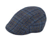 Wool Plaid Flat Cap