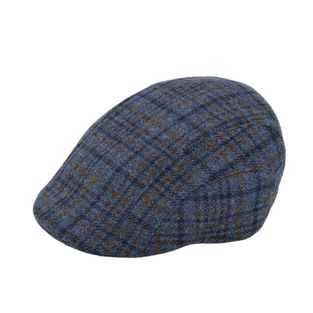 Wool Plaid Flat Cap