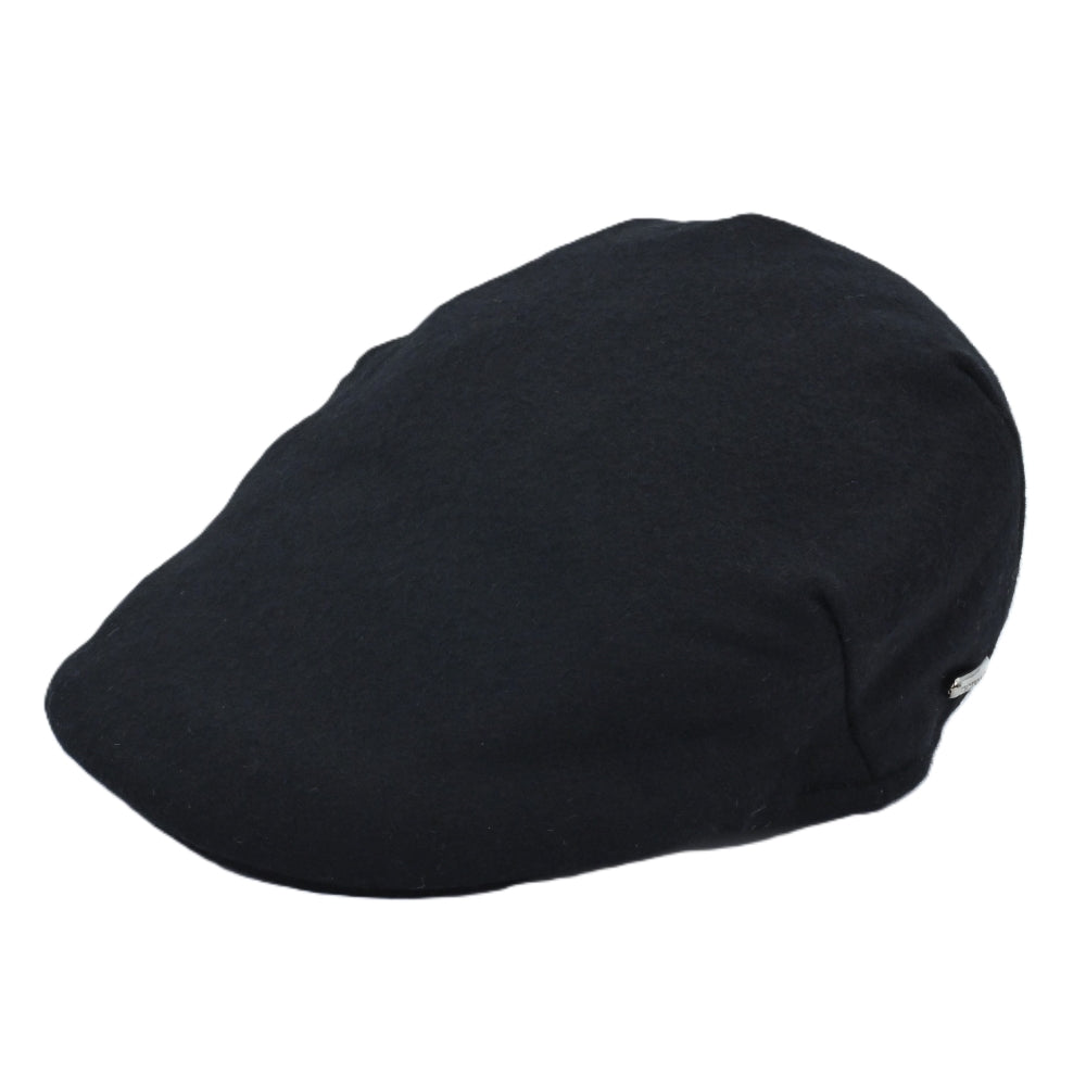 Solid Color Coppola Wool Cap-Hat-Petracci-Small-Black-Cappello Fashion Company