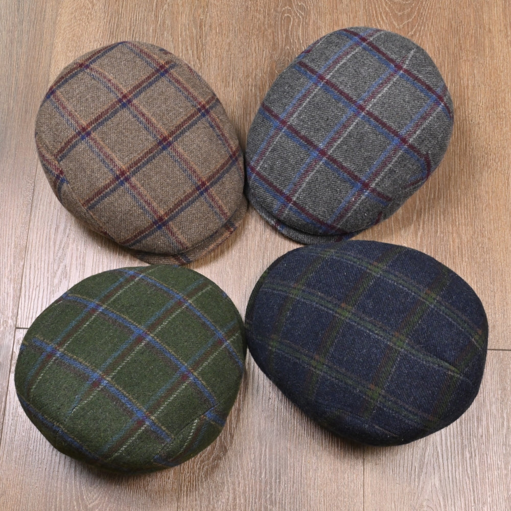 Scottish Pattern Wool Cap