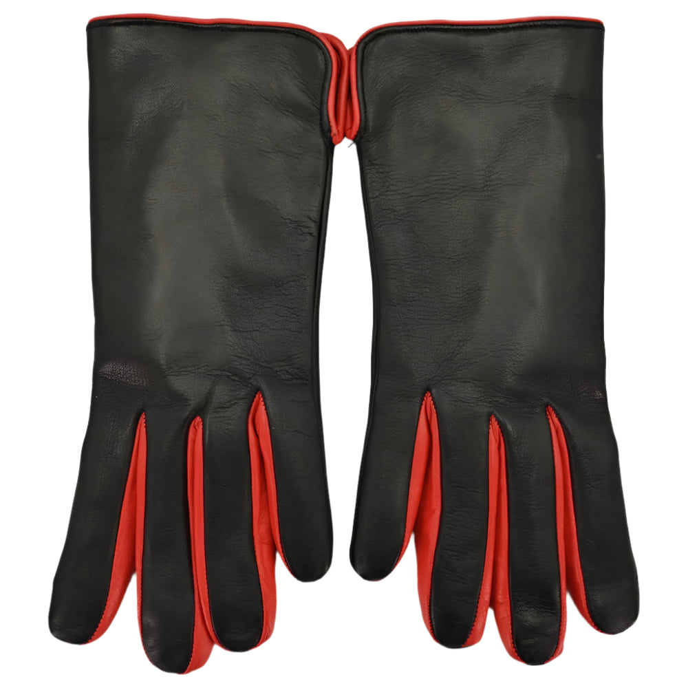 Women's Cashmere Lined Leather Gloves