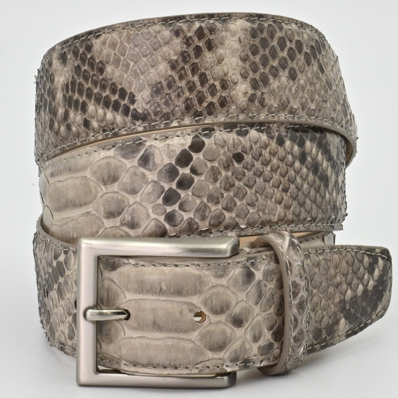 OLIMACI & CO. Natural Python Belt