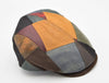 Leather Patchwork Cap