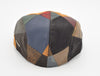 Leather Patchwork Cap