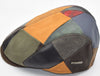 Leather Patchwork Cap