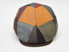 Leather Patchwork Cap