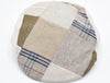 Beige Patchwork Pattern Cap