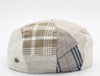 Beige Patchwork Pattern Cap