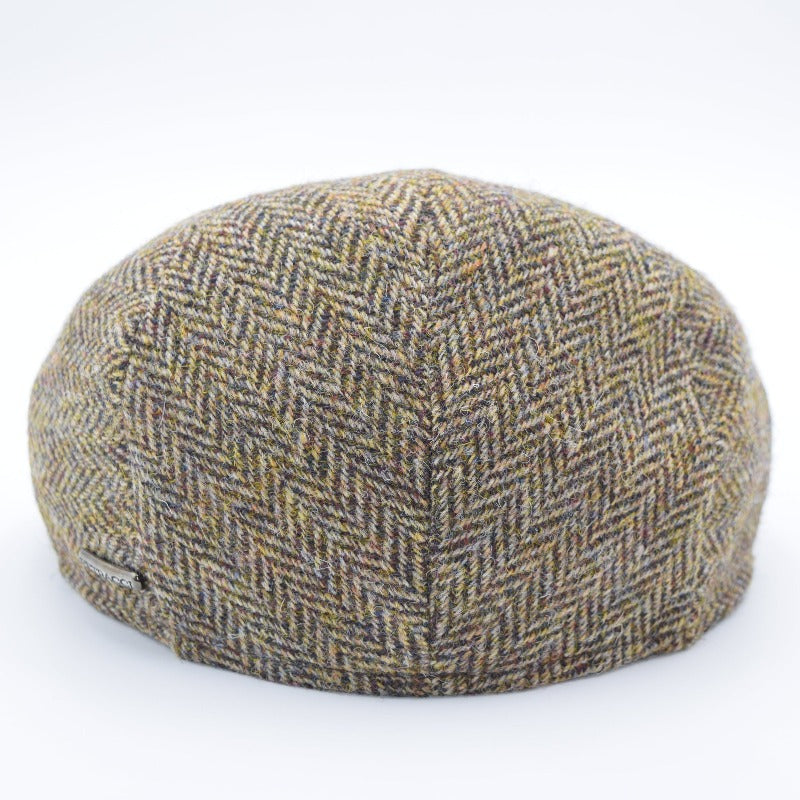 Harris Tweed Patterned Wool Cap