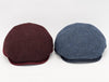 Solid Color Shetland Wool Cap.