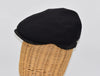 Solid Color Shetland Wool Cap.