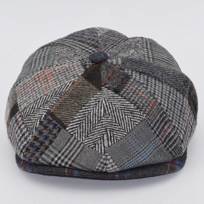 Irish Newsboy Patchwork Hat