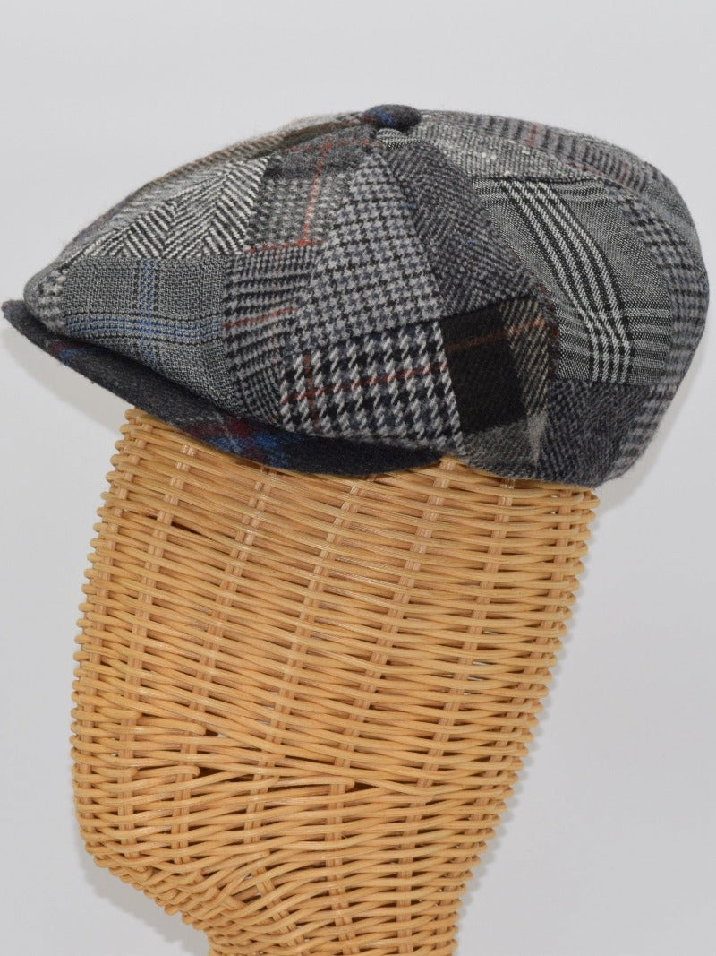 Irish Newsboy Patchwork Hat