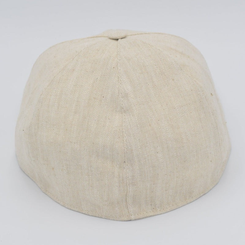 Solid Color Linen Baseball Cap