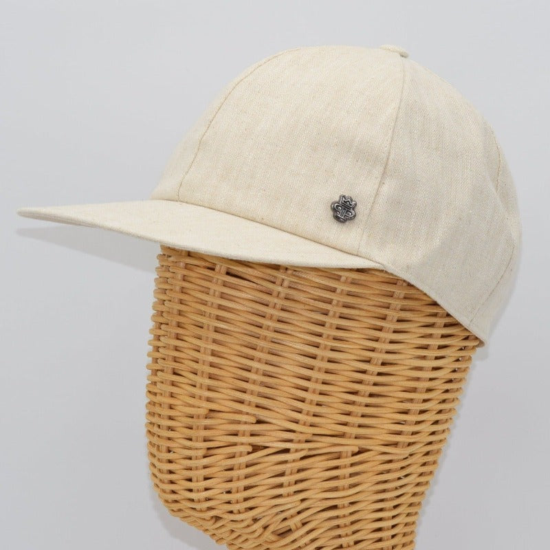 Solid Color Linen Baseball Cap