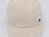 Solid Color Linen Baseball Cap