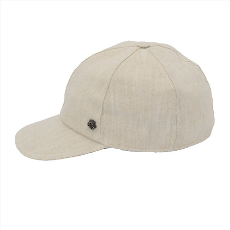 Solid Color Linen Baseball Cap