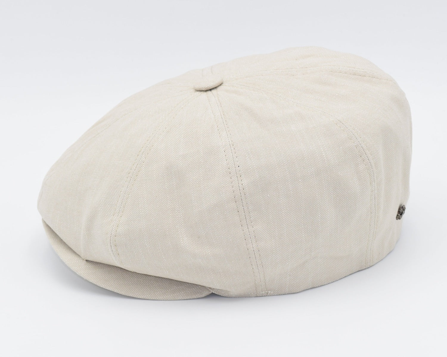 Newsboy Style Linen Hat