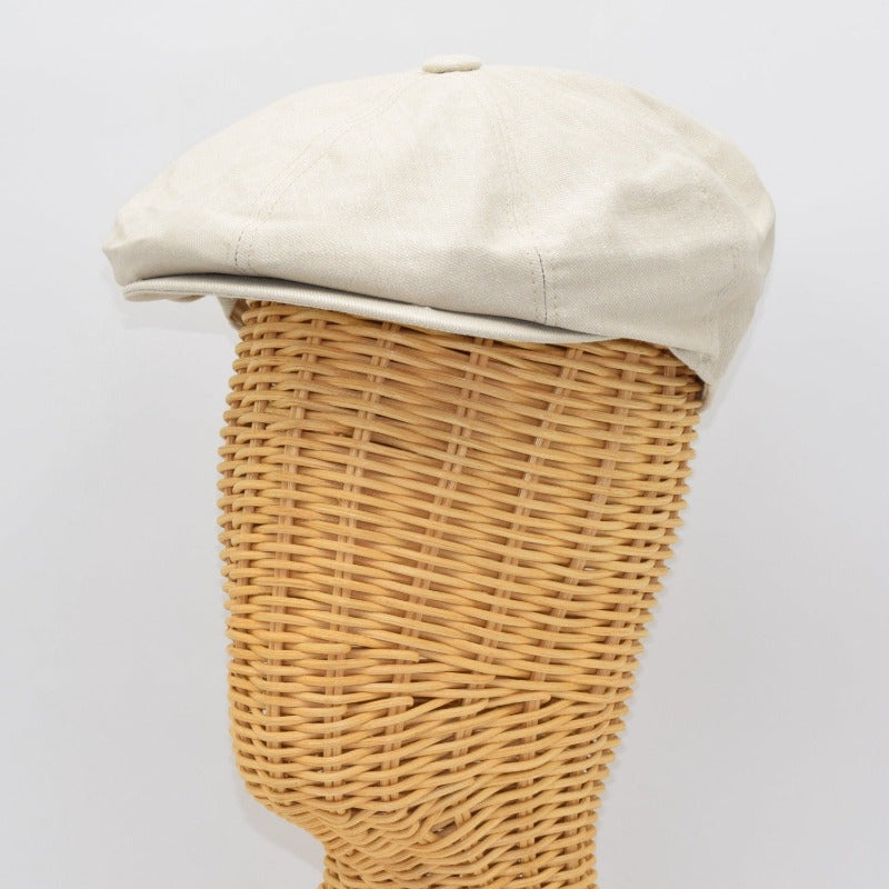 Newsboy Style Linen Hat