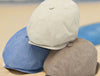 Newsboy Style Linen Hat