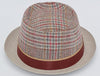 Linen Porkpie Hat