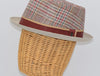 Linen Porkpie Hat