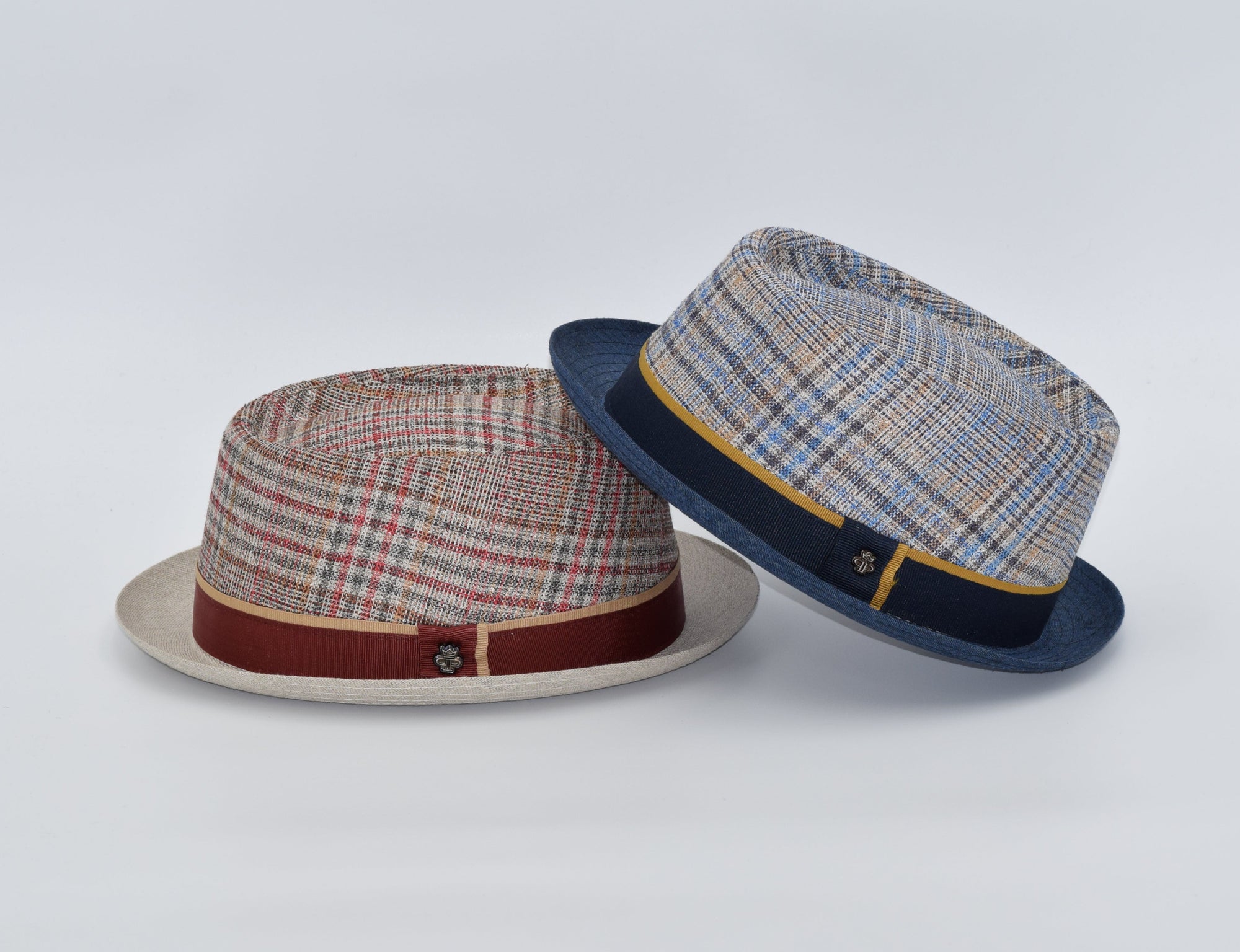 Linen Porkpie Hat