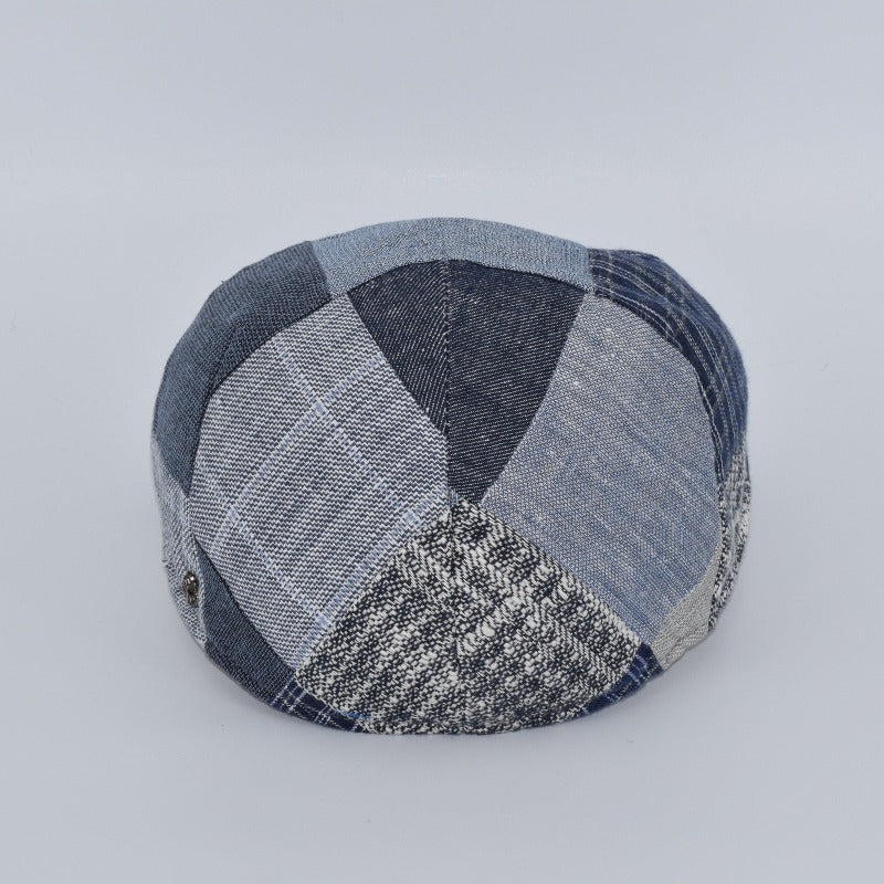 Patchwork Flat Cap