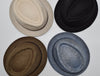 Linen Porkpie Hat