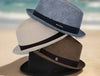 Linen Porkpie Hat