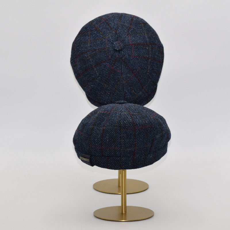 Harris Tweed Wool Irish Newsboy Hat