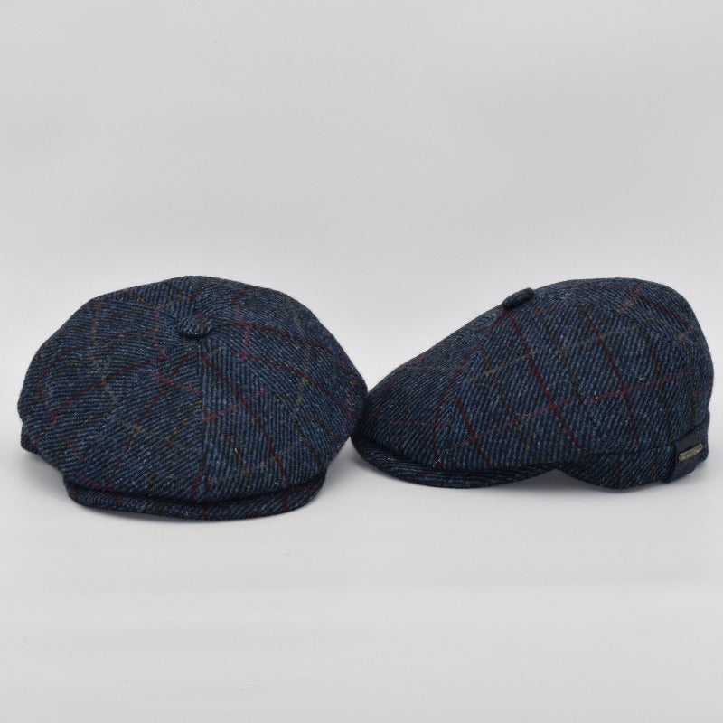 Harris Tweed Wool Irish Newsboy Hat