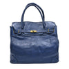 blue Firenze-soft-leather-handbag-front