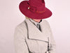 Women's Indiana Hat with Chained Band-Hat-Petracci-Cappello Fashion Company