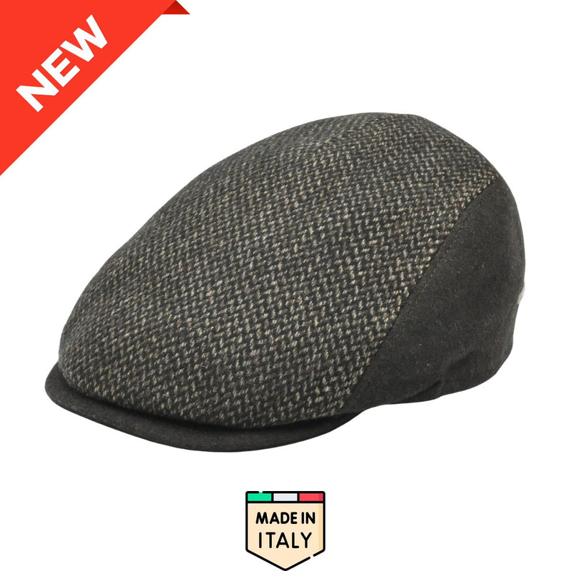 Brown Lucca Driver Cap front view