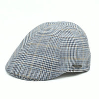 Prince Of Wales Hat blue on white background