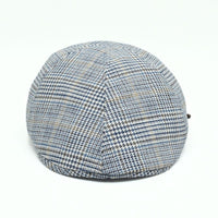 Prince Of Wales Hat blue on white background