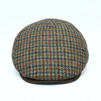 brown Pullover Pattern Cap on white background