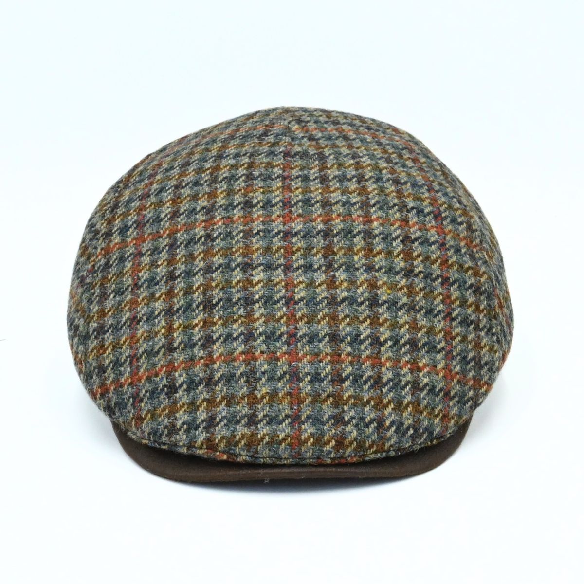 brown Pullover Pattern Cap on white background