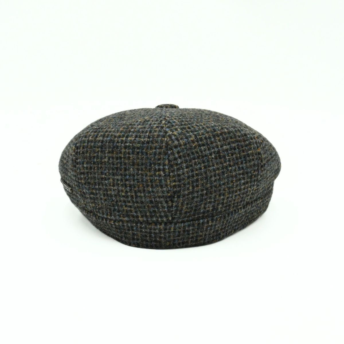 Multicolor Irish Newsboy Wool Hat on white background