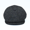 Blue Irish Newsboy Wool Hat on white background