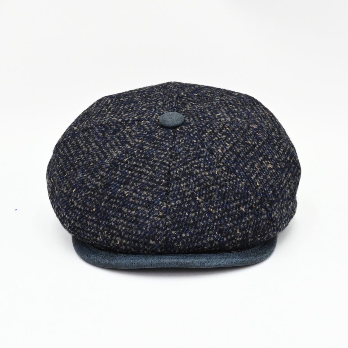 blue Torino Peaky Hat on white background