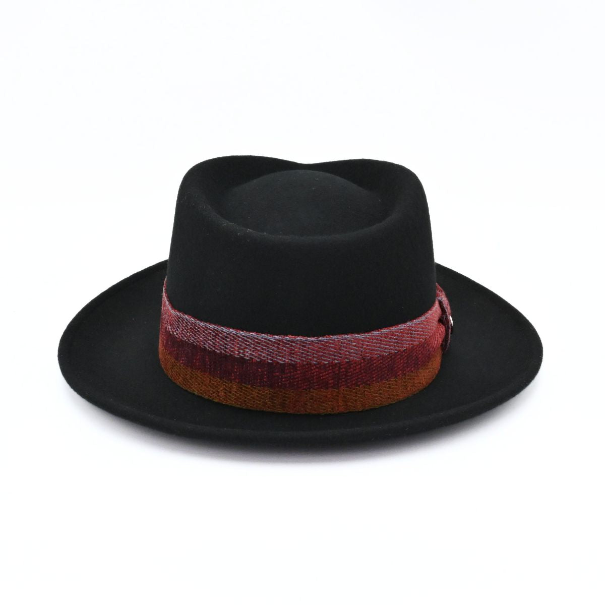 Black Indiana Women's Hat on white background