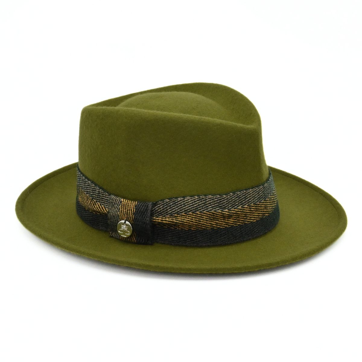 Green Indiana Women's Hat on white background