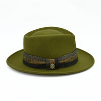 Green Indiana Women's Hat on white background