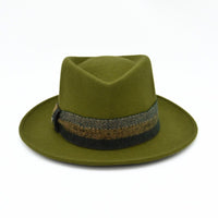 Green Indiana Women's Hat on white background