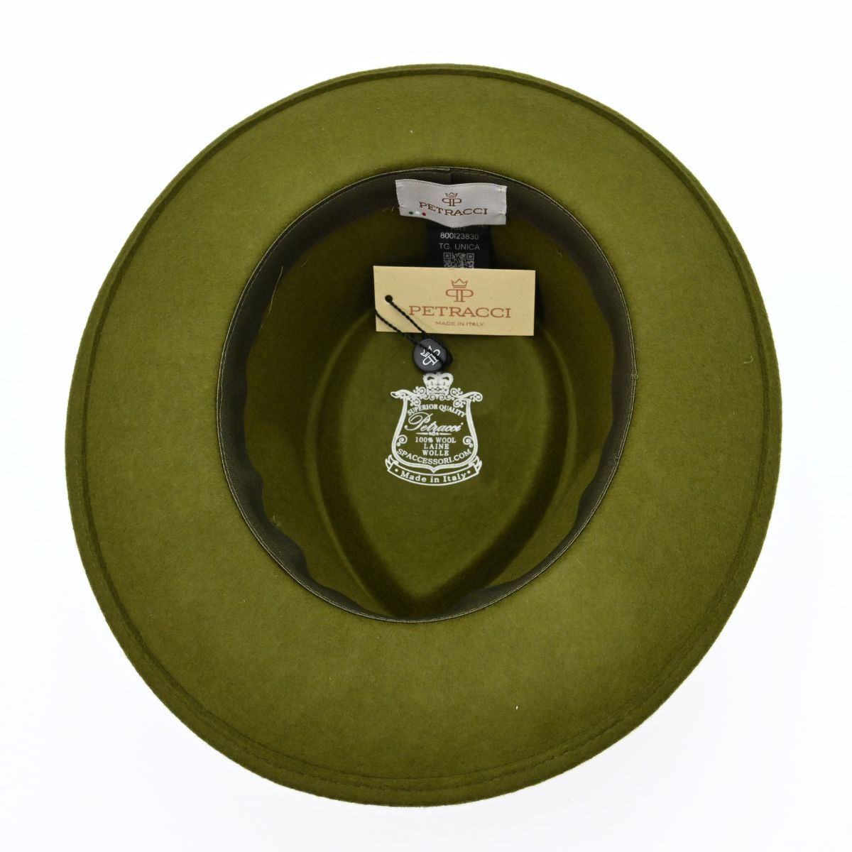 Green Indiana Women's Hat on white background