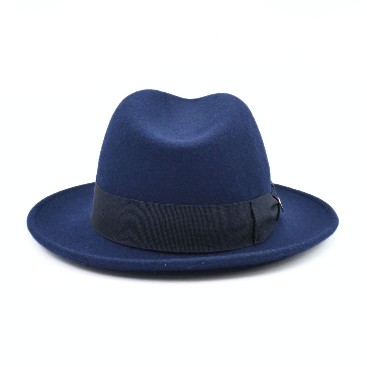 Navy Women's 1930's Wool Hat on white background